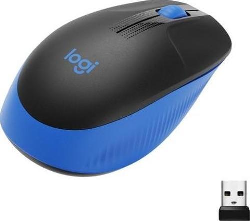 910-005909 M191 Mavi Büyük Boy Kablosuz Mouse Optik 1000 Dpı Buton