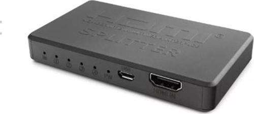 Hdx1372 Hdmi Splitter 4Port 4K-20 With Usb Power Cable