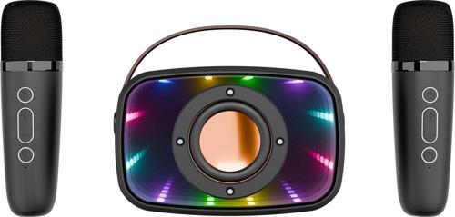 Md-57Bt Endless 5W Siyah Tf + Usb + Aux + Bt Destekli 2 Wireless Karaoke Mikrofon 1200Mah