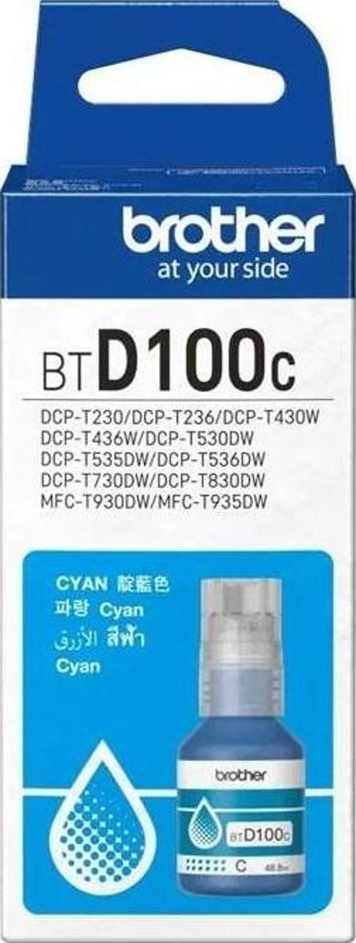 Btd100C Cyan Mavi 5.000 Sayfa Şişe Mürekkep Dcp-T230-T430-T530-T730-T830 Mfc-T930-T935