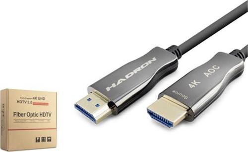 Hdx2060 Fiber Hdmi Kablo 4K 60Hz 60M Siyah