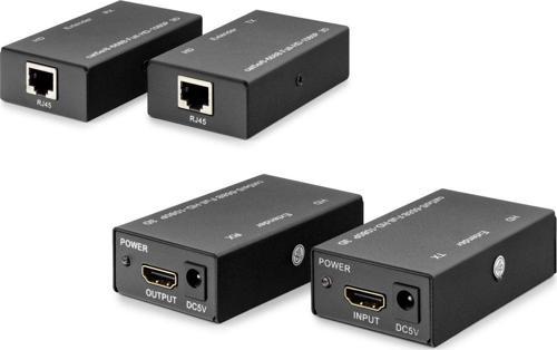 Hdx1342 60M Hdmi Extender 1080P Ekran 1,65 Gbps Siyah