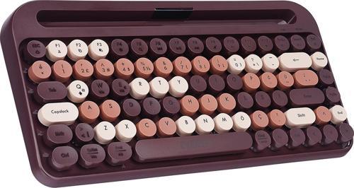 Kb-99 Mocha 2.4G+Bt1+Bt2 Çoklu Cihaz Bağlantılı Q Kablosuz Klavye