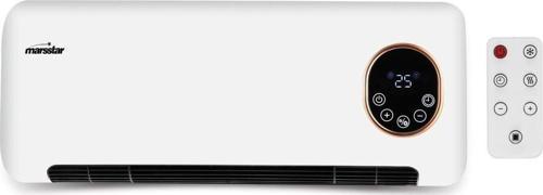Ms-210 (Ms-400) 2000 W Uzaktan Kumandalı Duvar Tipi Fanlı Isıtıcı