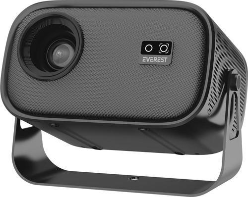 Pj04 Pandora Siyah-Gri Taşınabilir 1280-720P 7500 Lumen 4K Andriod 13 Hd Projeksiyon Cihazı