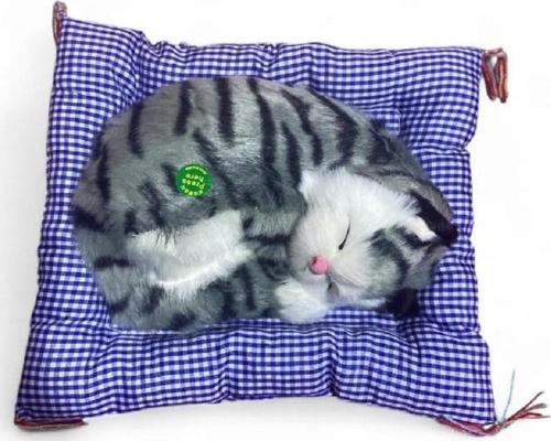 23 cm Sesli Yastıklı Uyuyan Kedi 2603