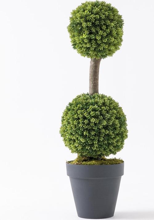 Yapay Top Çamdalı Ağacı 2'li 120 Cm