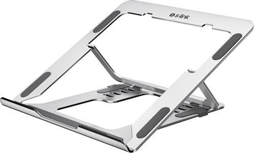 Sl-Al11 Gümüş 6 Açılı Katlanabilir Alüminyum Laptop Stand