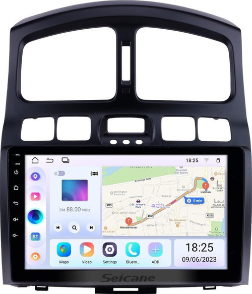Hyundai Classic Santafe 2005-2015 Android Auto Carplay Navigasyon Multimedya Sistemi (yazılımsal)