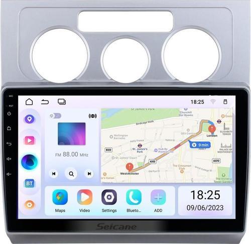 Volkswagen Touran Manuel A/C Radyo 2004-2008 Uyumlu Android Auto Navigasyon Multimedya Sistemi