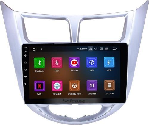 Hyundai Verna Accent Solaris Blue WIT 2011-2013 Android Auto Carplay Navigasyon Multimedya Sistemi