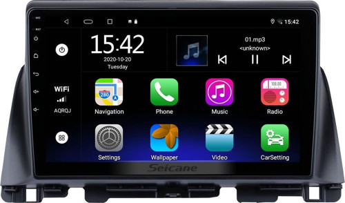 Kia K5 LHD Radyo GPS Navigasyon Sistemi Bluetooth desteği Carplay (yazılımsal)