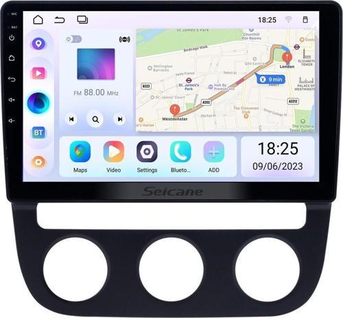 Volkswagen Sagitar Otomatik Klima 2006-2010 Android Auto Carplay Navigasyon Multimedya Sistemi