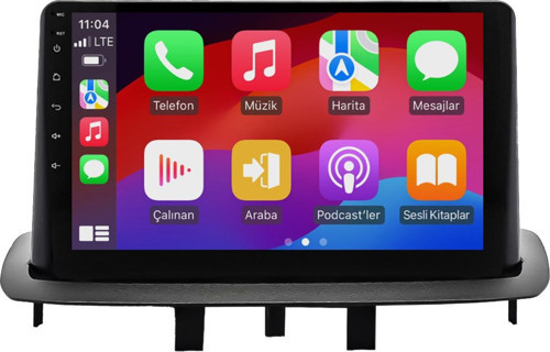 Renault Fluence Android Multimedya Sistemi (2010-2015) 6+64 GB 4K OLED (yazılımsal)