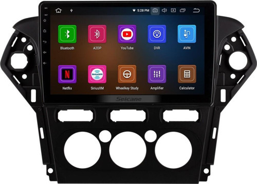 Ford Mondeo Win Manuel A/C 2011-2013 Android Auto Carplay Navigasyon Multimedya Sistemi (yazılımsal)