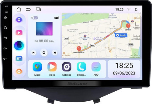 TOYOTA AYGO 2020 Citroen C1 2015 Peugeot 108 Android Auto Carplay Navigasyon Multimedya Sistemi (yazılımsal)