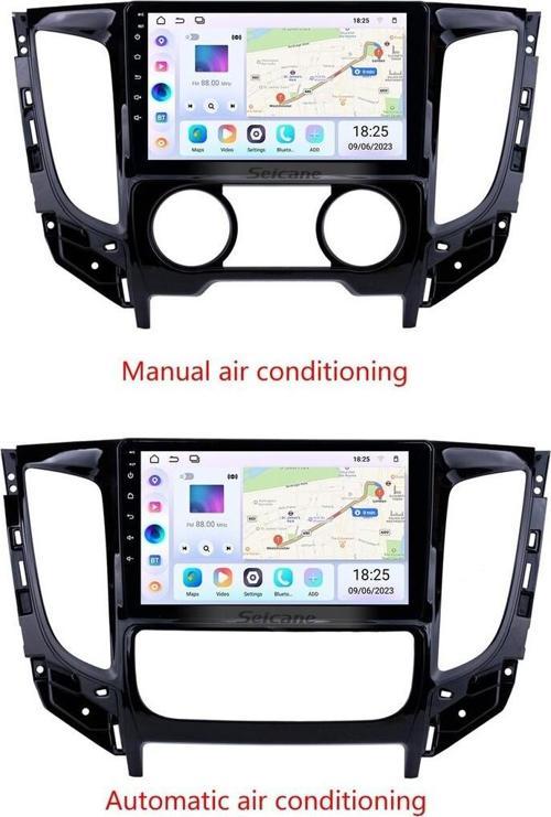 Mitsubishi TRITON (MT) Manuel klima 2015 Android Auto Carplay Navigasyon Multimedya Sistemi