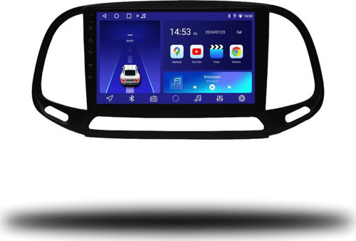 Fiat Doblo 2015-2022 4+64 GB 2K QLED Android Multimedya (yazılımsal)