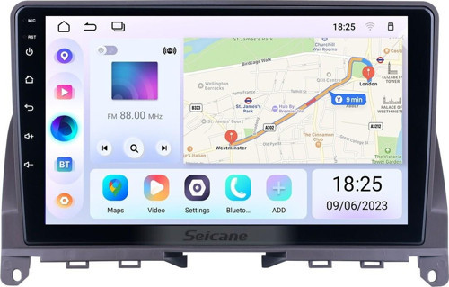 Mercedes Benz C Sınıfı W204 2007-2014 Android Auto Carplay Navigasyon Multimedya Sistemi (yazılımsal)