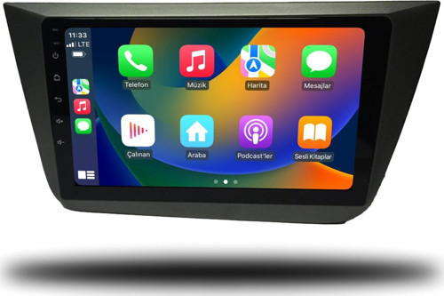 Seat Altea 2004-2015 4+64 GB Android Carplay Multimedya Sistemi teyp (yazılımsal)