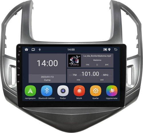 Chevrolet Cruze Android Multimedya Sistemi (2013-2015) 4+64 GB teyp (yazılımsal)