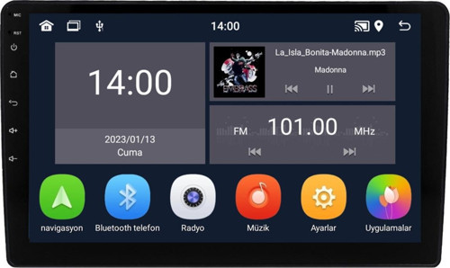 Ford P Android Multimedya Sistemi (2018-2023) 4+64 GB (yazılımsal)