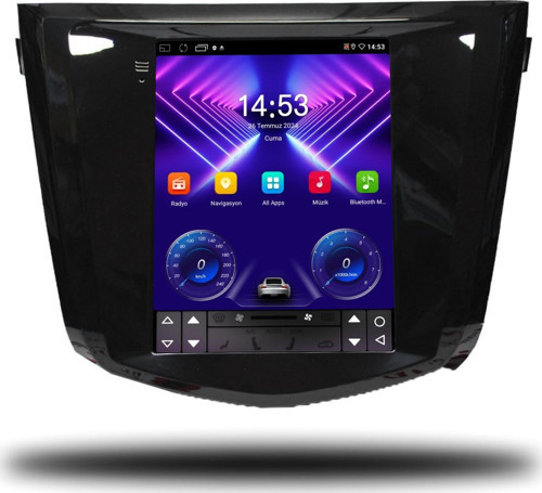 Nissan Qashqai Tesla 2014-2021 Uyumlu 4k OLED Android Carplay Multimedya Sistemi (yazılımsal)