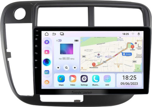 HONDA CIVIC LHD MANUEL AC AMERİKAN 1996-2008 Android Carplay Multimedya Sistemi (yazılımsal)