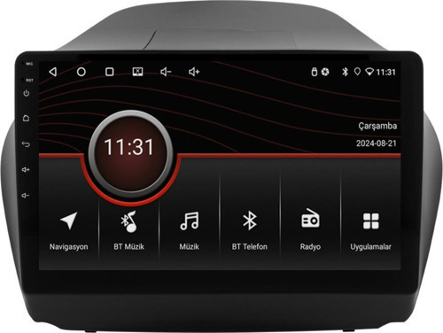 Hyundai ix35 Android Multimedya Sistemi (2010-2015) Uyumlu 4+32 GB (yazılımsal)