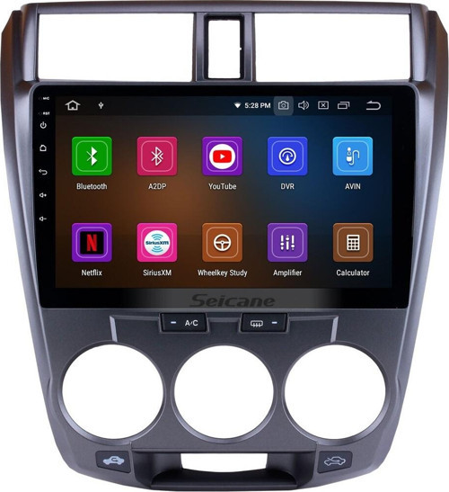 HONDA CITY 10.1 inç2008-2013 Android Auto Carplay Navigasyon Multimedya Sistemi (yazılımsal)