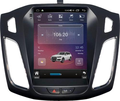 Ford Focus Android Multimedya Sistemi (2012-2019) Tesla 2K QLED