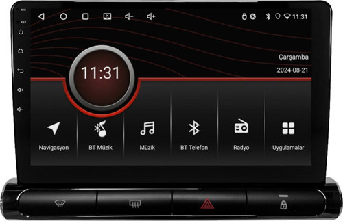 Citroen C3 Uyumlu Android Multimedya Sistemi (2023) 4+32 GB (HIGH) (yazılımsal)