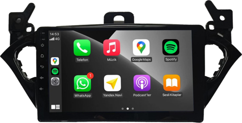 Opel Corsa E 2017-2019 6+64 GB Android Carplay Multimedya Sistemi (yazılımsal)