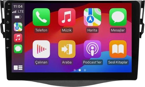 Toyota Rav4 Android Multimedya Sistemi (2006-2012) 6+64 GB 4K OLED teyp