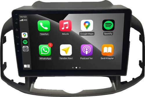 Chevrolet Captiva 2012-2015 6+64 GB Android Carplay Multimedya (yazılımsal)