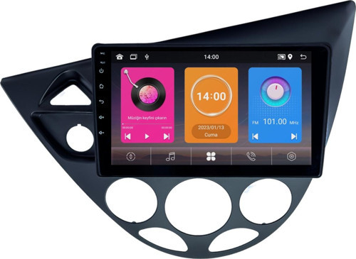 Ford Focus 1 Android Multimedya Sistemi (1999-2004) 6+64 GB 4K OLED (yazılımsal)