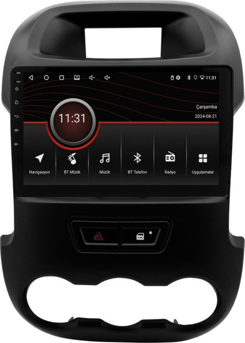 Ford Ranger Uyumlu Android Multimedya Sistemi (2012-2015) 4+32 GB