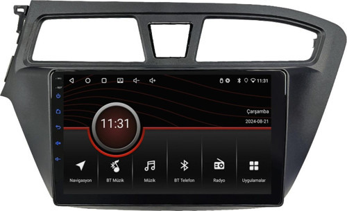 Hyundai i20 Android Multimedya Sistemi (2015-2017) Uyumlu 4+32 GB