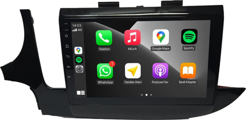 Opel Mokka X 2016-2019 8+128 GB Android Carplay Multimedya Sistemi