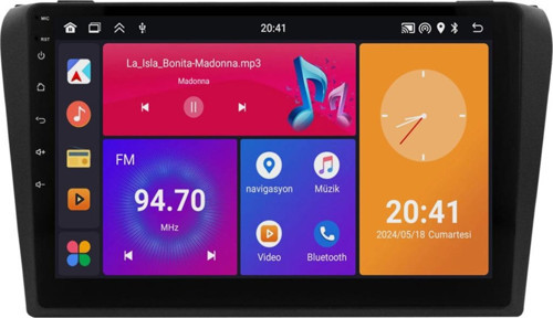 Mazda 3 Android Multimedya Sistemi (2004-2009) 6+64 GB