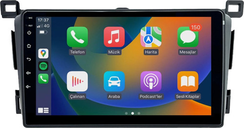 Suzuki Vitara Android Multimedya Sistemi (2012-2014) 4+64 GB 2K QLED (yazılımsal)