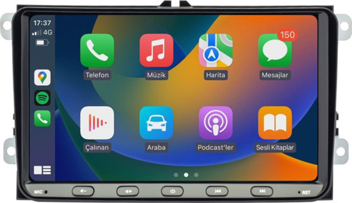 Volkswagen Amarok Android Multimedya Sistemi (2011-2019) 4+64 GB 2K QLED (yazılımsal)