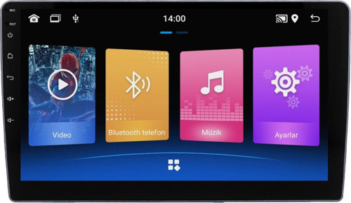 Kia Venga Android Multimedya Sistemi (2010-2012) 4+64 GB 2K QLED (yazılımsal)