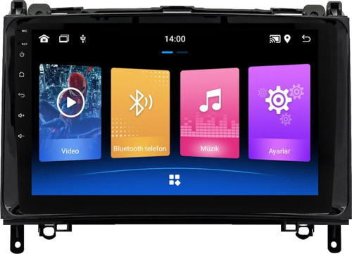 Mercedes Vito Android Multimedya Sistemi (2010-2017) 4+64 GB 2K QLED (yazılımsal)