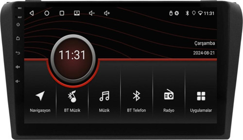 Mazda 3 Android Multimedya Sistemi (2004-2009) 4+32 GB (yazılımsal)