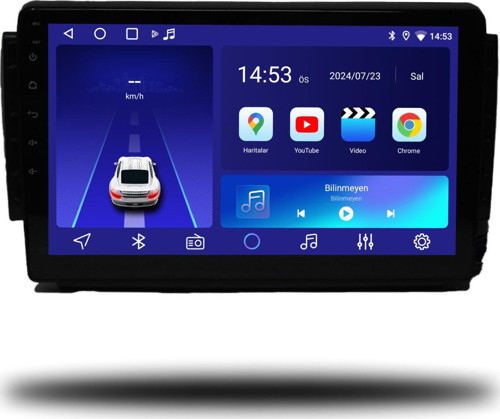Peugeot 208 2012-2020 4+32 GB Android Carplay Multimedya Sistemi (yazılımsal)
