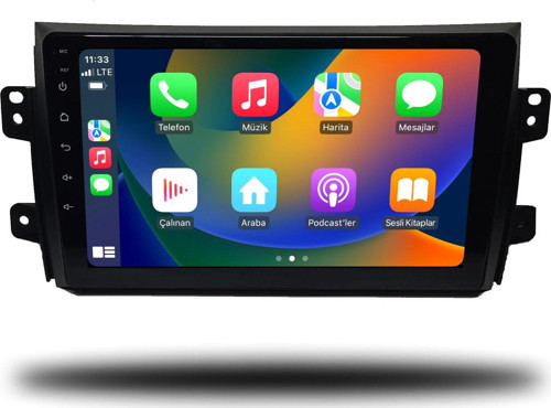Suzuki SX4 2006-2013 4+64 GB Android Carplay Multimedya Sistemi (yazılımsal)