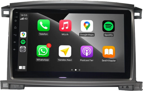 Toyota Land Cruiser Prado 2004-2009 4+64 GB Android Carplay Multimedya Sistemi (yazılımsal)
