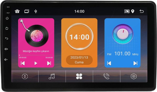 Chevrolet Captiva Uyumlu Android Multimedya Sistemi (2006-2011) 6+64 GB 4K OLED (yazılımsal)