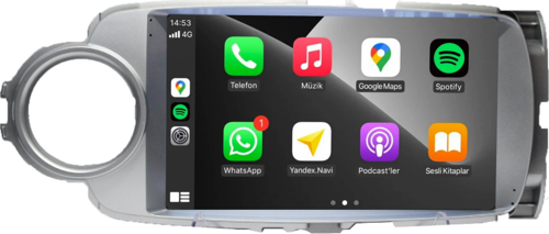 Toyota Yaris 2012-2019 6+64 GB Android Carplay Multimedya Sistemi (yazılımsal)